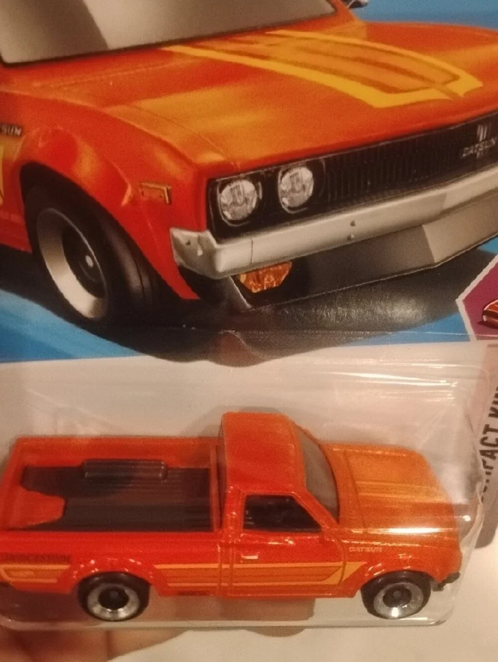 Mattel Hot Wheels Datsun 620 Toy Truck - Orange